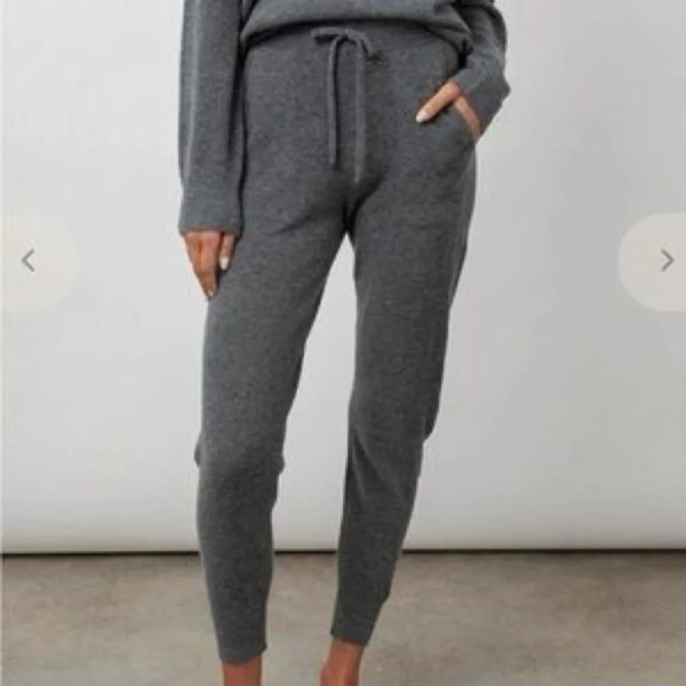 Rails Ash‎ Cashmere Blend Joggers Charcoal Est. Small Sample NWOT